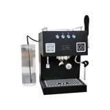 Bellezza Bellona 2000 W Paslanmaz Çelik Tezgah Üstü Kapsülsüz Öğütücülü Manuel Espresso Makinesi Siyah