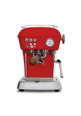 Ascaso Dream Pid 1100 W Paslanmaz Çelik Tezgah Üstü Kapsülsüz Öğütücülü Manuel Espresso Makinesi Kırmızı