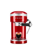Kitchenaid 5KES6503ECA 1470 W Paslanmaz Çelik Tezgah Üstü Kapsülsüz Yarı Otomatik Espresso Makinesi Kırmızı