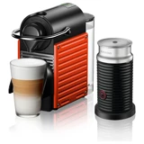Nespresso C66R Pixie 230 W Paslanmaz Çelik Tezgah Üstü Kapsüllü Yarı Otomatik Espresso Makinesi Titan