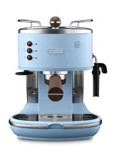 Delonghi ECOV 311.BG Icona 1100 W Paslanmaz Çelik Tezgah Üstü Kapsülsüz Manuel Espresso Makinesi Mavi