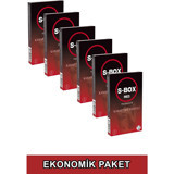 S-Box Red Prezervatif 6x12'li