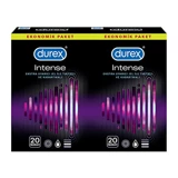 Durex Intense Tırtıklı Prezervatif 2x20'li