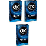 Okey Klasik Prezervatif 3x10'lu
