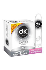 Okey Zero Ultra İnce Prezervatif 45'li+Okey Zero Kayganlaştırıcı Jel 100 ml