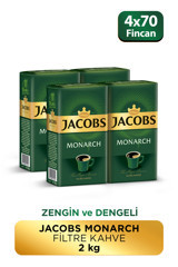 Jacobs Brezilya Arabica Öğütülmüş Filtre Kahve 4x500 gr