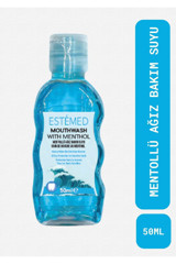 Estemed Alkolsüz Mentol Aromalı 50 ml Ağız Gargarası