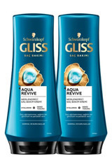 Gliss Aqua Revive Nemlendirici Saç Kremi 2x360 ml