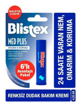 Blistex Medplus Mentollü Okaliptuslu Yetişkin Dudak Nemlendirici Balm 6x4.25 gr