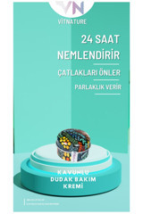 Vitnature Kavunlu Yetişkin Dudak Nemlendirici Balm