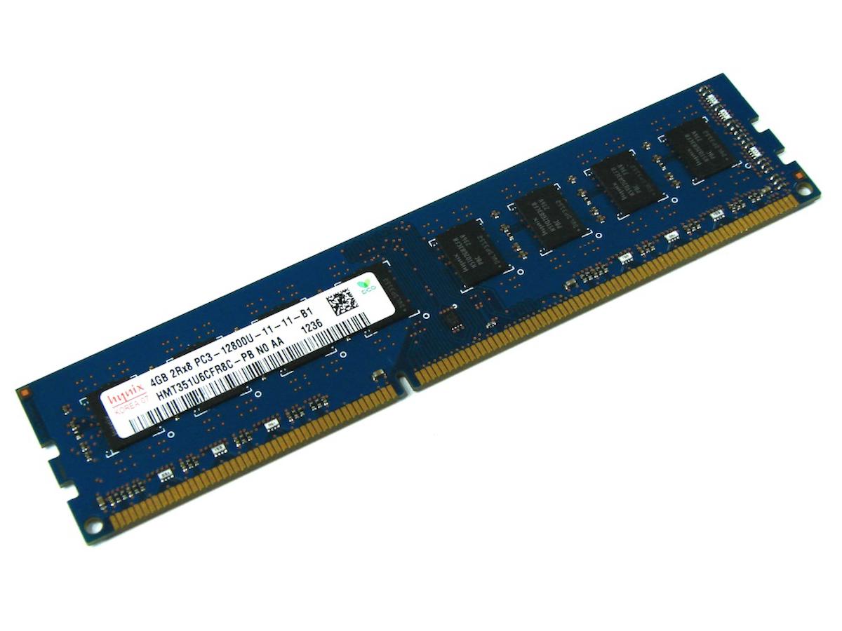 Sk Hynix HMT351U6CFR8C-PB PC3-12800U 4 GB DDR3 1x4 1600 MHz Ram