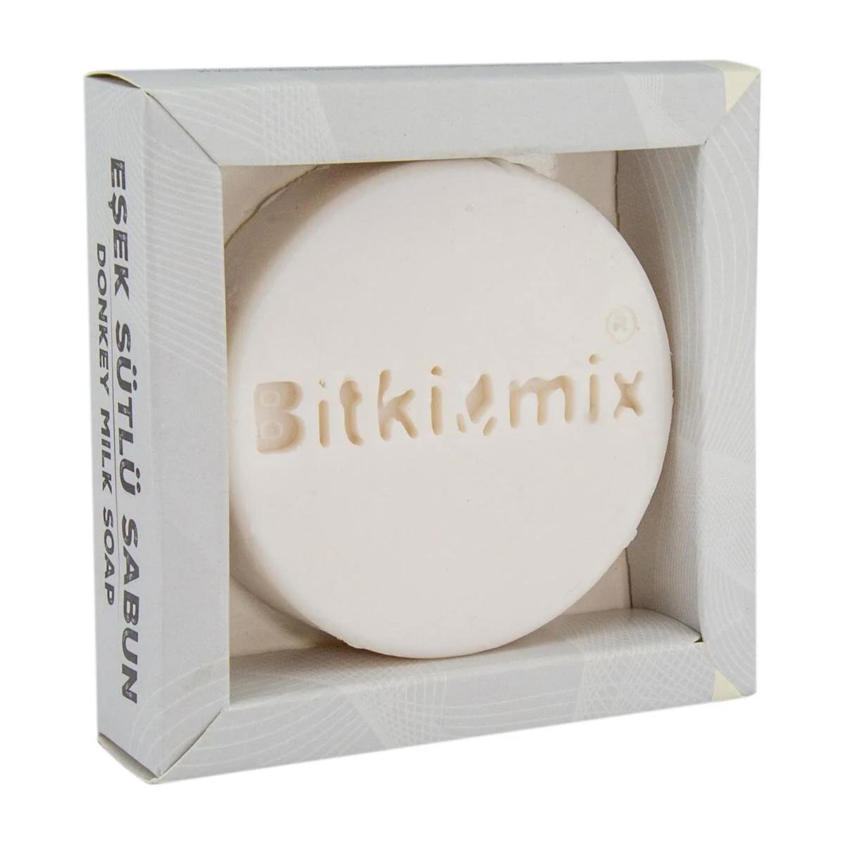 Bitkimix Şeffaf Organik Eşek Sütlü-Gliserin Sabun 100 gr