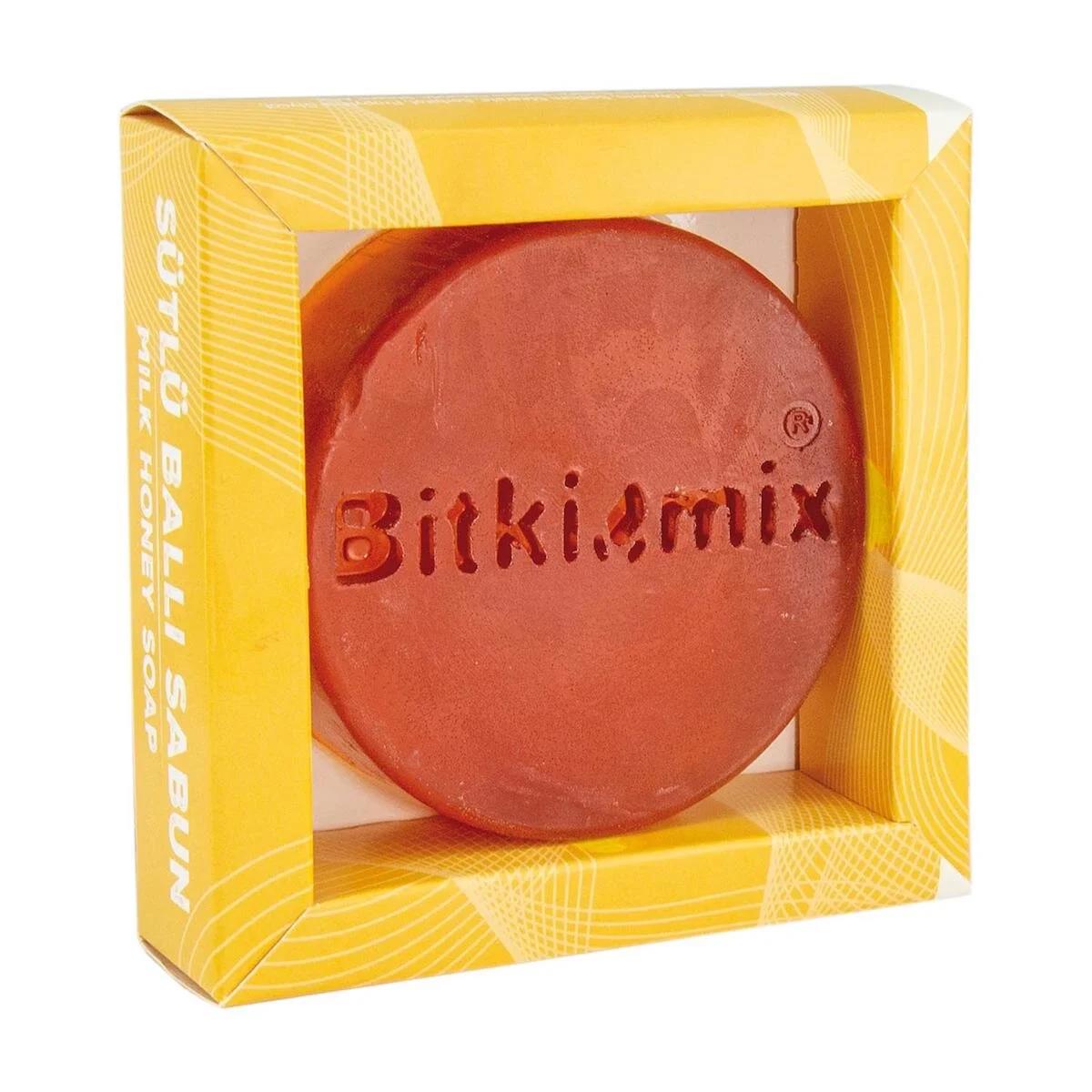 Bitkimix Şeffaf Organik Ballı-Sütlü Sabun 100 gr