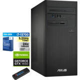 Asus C1S500TE-I7161TBB0D11 Harici GeForce GTX 1650 Intel Core i7 13700 32 GB Ram 256 GB SSD Tower FreeDos Masaüstü Bilgisayar + Zetta Flash Bellek