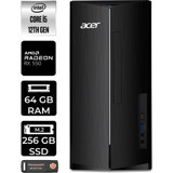 Acer Aspire TC1760 DTBHUEM005P346 Harici Radeon RX 550 Intel Core i5 12400 64 GB Ram 256 GB SSD Tower FreeDos Masaüstü Bilgisayar + PER4 BELLEK