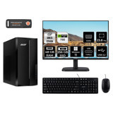 Acer Aspire TC1760 DT.BHUEM.004 Harici GeForce GT 730 4 GB Intel Core i3 12100 48 GB Ram 256 GB SSD Tower Windows 11 Home 23.8 inç Monitörlü Masaüstü Bilgisayar