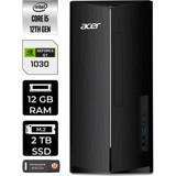 Acer Aspire TC1760 DTBHUEM005P359 Harici GeForce GT 1030 Intel Core i5 12400 12 GB Ram 2 TB SSD Tower Windows 11 Home Masaüstü Bilgisayar + PER4 BELLEK