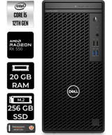 Dell OptiPlex 3000MT N010O3000MTACP416 Harici Radeon RX 550 Intel Core i5 12500 20 GB Ram 256 GB SSD Tower Windows 11 Pro Masaüstü Bilgisayar + PER4 BELLEK