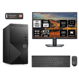 Dell Vostro 3020 N2046VDT3020MTU Dahili Intel UHD Graphics 730 Intel Core i5 13400 8 GB Ram 256 GB SSD Tower FreeDos 23.8 inç Monitörlü Masaüstü Bilgisayar