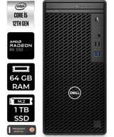 Dell OptiPlex 3000MT N010O3000MTACP348 Harici Radeon RX 550 Intel Core i5 12500 64 GB Ram 1 TB SSD Tower FreeDos Masaüstü Bilgisayar + PER4 BELLEK