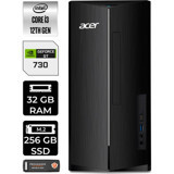 Acer Aspire TC1760 DTBHUEM004P426 Harici GeForce GT 730 4 GB Intel Core i3 12100 32 GB Ram 256 GB SSD Tower Windows 11 Pro Masaüstü Bilgisayar + PER4 BELLEK