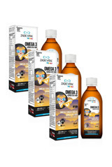 Zade Vital Miniza Kids Omega 3 Balık Yağı Şurup 150 ml 3 Adet