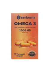 Serfarma Omega 3 Kapsül 1000 mg 60 Adet