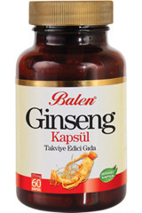 Balen Ginseng Omega 3 Kapsül 375 mg 60 Adet