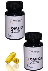 Dr.Organic Omega 3 Balık Yağı Kapsül 1000 mg 2x60 Adet