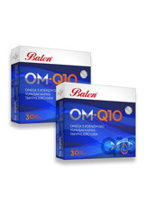 Balen Om-Q10 Omega 3 Kapsül 1380 mg 2x30 Adet