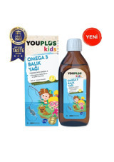 Youplus Kids Omega 3 Balık Yağı Şurup 150 ml