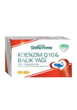 Shiffa Home Koenzim Q10 Omega 3 Balık Yağı Kapsül 1340 mg 30 Adet