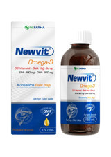 Newvit Omega 3 Balık Yağı Şurup 150 ml