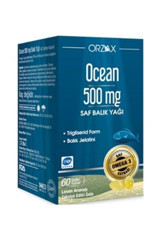 Orzax Ocean Omega 3 Balık Yağı Kapsül 500 mg 60 Adet
