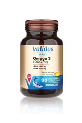 Validus Daily Omega 3 Kapsül 1000 mg 30 Adet