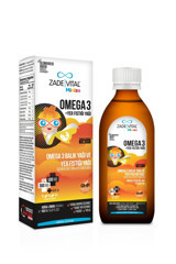 Zade Vital Omega-3 Balık Yağ Miniza Omega 3 Balık Yağı Şurup 150 ml