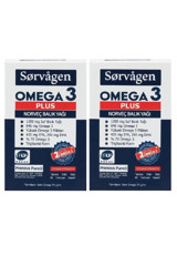 Sorvagen Omega 3 Balık Yağı Kapsül 1200 mg 2x60 Adet