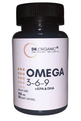 Dr.Organic 3-6-9 Omega 3 Balık Yağı Kapsül 950 mg 60 Adet