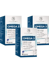 Naturalnest Omega 3 Balık Yağı Kapsül 1200 mg 180 Adet