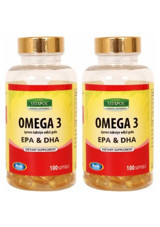 Vitapol Omega 3 Balık Yağı Kapsül 2x100 Adet