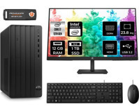 HP Pro Tower 290 G9 8T2X2ESMNT308 Harici GeForce RTX 3060 Ti Intel Core i7 13700 12 GB Ram 1 TB SSD Tower FreeDos 23.8 inç Monitörlü Masaüstü Bilgisayar + PER4 BELLEK