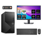 Dell Vostro 3910MT N3563VDT3910 Harici GeForce GT 1030 Intel Core i3 12100 8 GB Ram 512 GB SSD Tower FreeDos 23.8 inç Monitörlü Masaüstü Bilgisayar