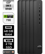 HP Pro Tower 290 G9 8T2X0ESP394 Harici GeForce GT 730 4 GB Intel Core i3 13100 48 GB Ram 2 TB SSD Tower Windows 11 Home Masaüstü Bilgisayar + PER4 BELLEK