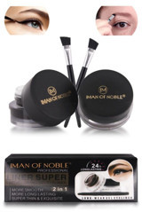 Iman Of Noble No:01 Suya Dayanıklı Mat Pastel Siyah Jel Eyeliner