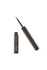 Kiko Milano Super Colour No:09 Suya Dayanıklı Parlak Pastel Koyu Kahverengi Likit Eyeliner