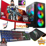 Gameline SYN70 Harici Radeon RX 580 AMD Ryzen 5 3600 32 GB Ram DDR4 256 GB SSD Tower FreeDos 24 inç Monitörlü Masaüstü Bilgisayar