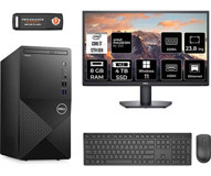 Dell Vostro 3910MT N7598VDT3910MNT1405 Harici Radeon RX 550 Intel Core i7 12700 8 GB Ram 4 TB SSD Tower Windows 11 Pro 23.8 inç Monitörlü Masaüstü Bilgisayar + PER4 BELLEK