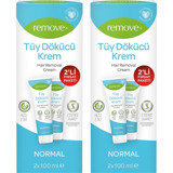 Remove Normal Ciltler İçin Tüm Vücut Genital Bölge Kadın Tüy Dökücü Sprey 2x100 ml