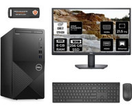 Dell Vostro 3910MT N7600VDT3910MNT1301 Harici Radeon RX 550 Intel Core i7 12700 8 GB Ram 256 GB SSD Tower FreeDos 21.5 inç Monitörlü Masaüstü Bilgisayar + PER4 BELLEK