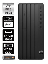 HP Pro Tower 290 G9 6D3A5EA Dahili Intel UHD Graphics Intel Core i5 12500 64 GB Ram 512 GB SSD Tower Windows 11 Home Masaüstü Bilgisayar + PER4 BELLEK